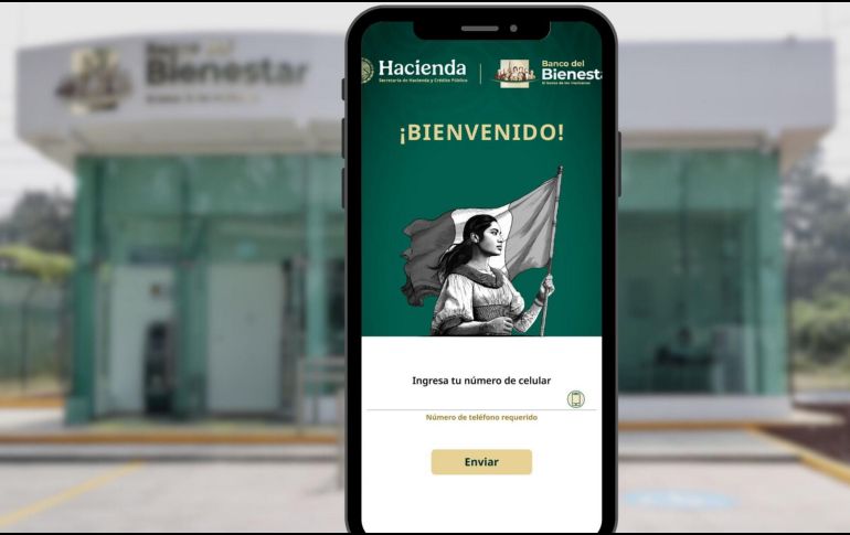 Se habilitó la aplicación móvil oficial del Banco del Bienestar, una plataforma digital que permite conocer el saldo disponible y consultar los movimientos. ESPECIAL