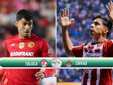 Toluca recibe a Chivas en duelo clave por los primeros puestos del Clausura 2026. ESPECIAL / IMAGO7 y CANVA