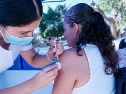 La SSJ hace un llamado a madres y padres de familia para aprovechar el fin de semana y llevar a sus hijos a vacunarse. ESPECIAL / SSJ