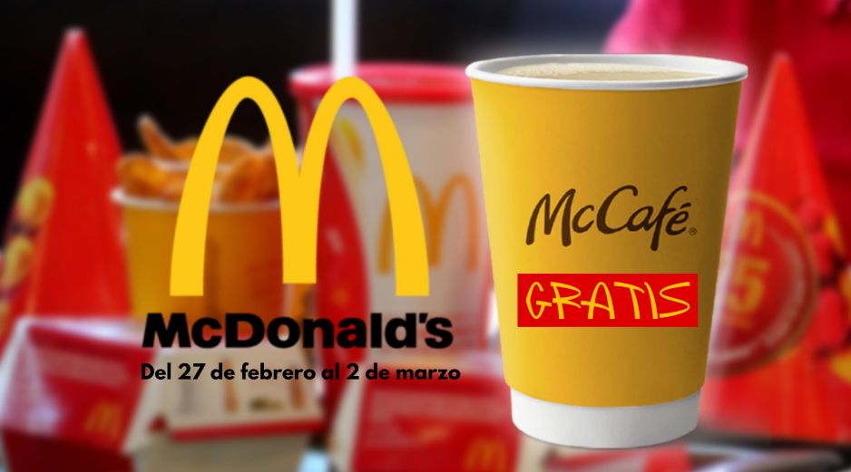 De esta manera puedes conseguir un café completamente gratis en McDonald's. EL INFORMADOR / ARCHIVO