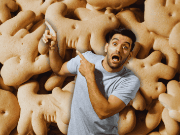 El sabor de las galletas de animalito no es lo que las hace adictivas, sino los niveles de glucosa y fructosa. ESPECIAL / CANVA