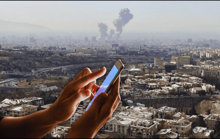 El gobierno de Irán pidió no difundir imágenes o información sobre los objetivos dentro del país o de la interceptación de misiles o los sitios de lanzamientos de misiles iraníes. EFE / Mehrnews