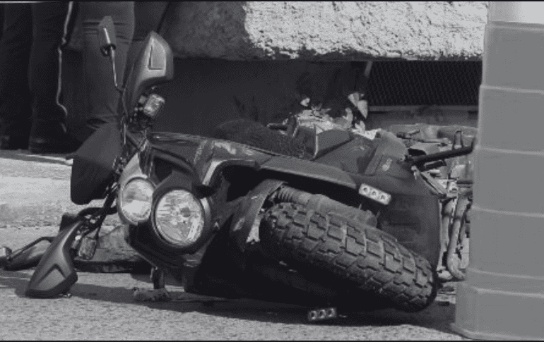 El percance vial que dejó a un policía fallecido, involucró a un automóvil Chevrolet Beat. EL INFORMADOR/ARCHIVO