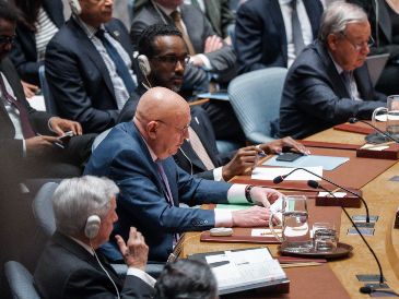 La representación rusa afirmó que Teherán continúa cumpliendo con sus obligaciones establecidas en el Tratado de No Proliferación Nuclear. EFE/O. Fedorova