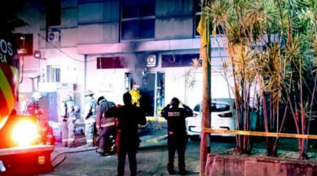 Al lugar acudieron elementos de Protección Civil y Bomberos de Guadalajara. ESPECIAL