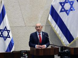 Medios iraníes informaron este lunes citando a la Guardia Revolucionaria de que la oficina de Netanyahu y otros objetivos habían sido atacados por las Fuerzas Armadas de la República Islámica. EFE/A. SULTAN