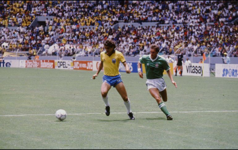 El duelo en que Brasil se impuso 3-0 a Irlanda del Norte fue uno de los disputados en Guadalajara, en el Mundial de 1986, teniendo como escenario el Estadio Jalisco. EL INFORMADOR / ARCHIVO