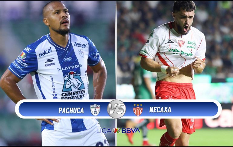 Pachuca recibe a Necaxa en duelo correspondiente a la Jornada 9 del Clausura 2026. ESPECIAL / IMAGO7 y CANVA