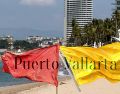 Así se encuentran las playas de Puerto Vallarta este lunes 2 de marzo de 2026. ESPECIAL / FACEBOOK Protección Civil y Bomberos Puerto Vallarta
