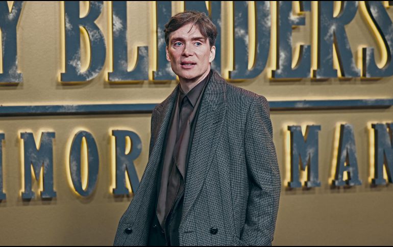 Cillian Murphy posa durante la presentación de la cinta “Peaky Blinders: The Immortal Man”. EFE