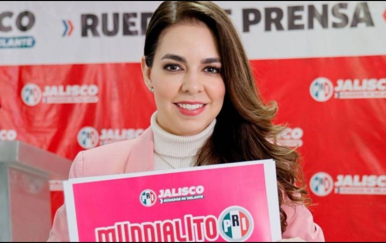 La dirigente estatal, Laura Haro, afirmó que el Mundialito PRI representa un compromiso con el deporte y una estrategia para fomentar la paz en el estado. CORTESÍA.
