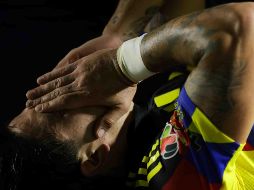 Además de la derrota que bajó al equipo al noveno puesto, el América perdió a Víctor Dávila por lesión. El chileno podría perderse lo que resta del torneo. SUN/C. Mejía