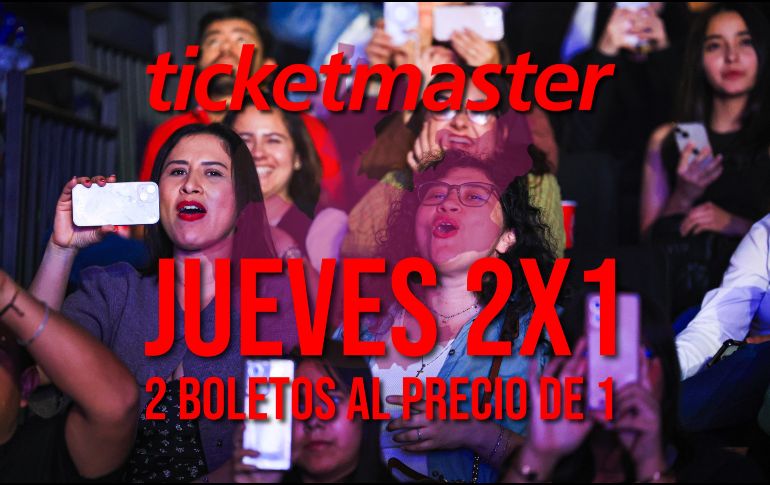 Estos seis conciertos en Guadalajara están al 2x1 en Ticketmaster el día de hoy. EL INFORMADOR / ARCHIVO