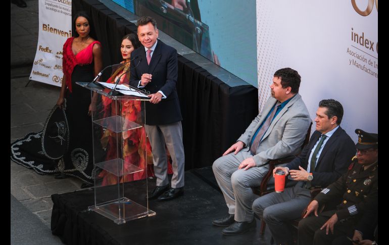 El mandatario estatal señaló que la industria y su consolidación son quienes llevan a estos resultados, con decisiones y estrategias para el desarrollo económico que toma el Gobierno del Estado. CORTESÍA