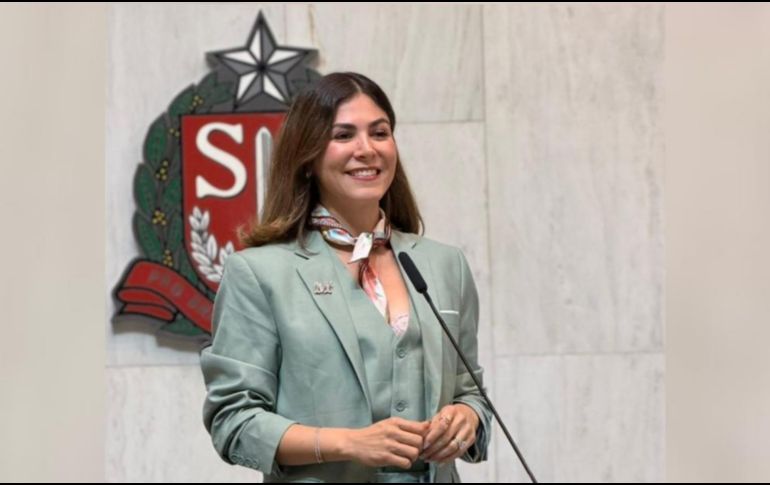 Hoy venimos a compartir con todas y todos ustedes nuestra lucha: la salud como un derecho, no un privilegio: Mónica Magaña, diputada de Movimiento Ciudadano. CORTESÍA