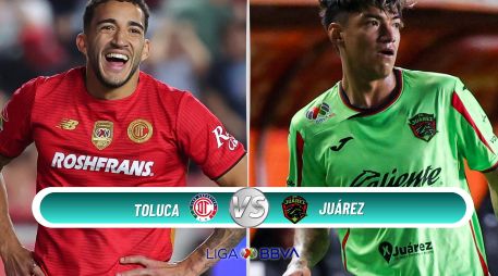 Los conjuntos de Toluca y Juárez abrirán actividad dominical de la Jornada 10 del Clausura 2026 de la Liga MX. ESPECIAL / IMAGO7 y CANVA