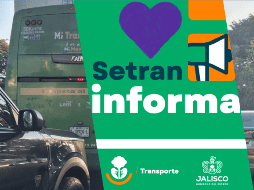Setran advirtió que los cierres comenzarán a partir de las 19:00 horas de este sábado. X / @TransporteJal