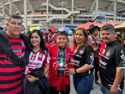 Arnulfo Rodríguez, aficionado del Atlas, destacó que, más allá del resultado, el clásico es un partido que se disfruta en familia. EL INFORMADOR/ F. RAMÍREZ.