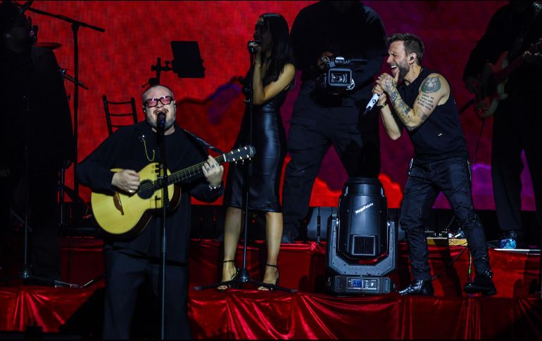 Con clásicos como “Entra en mi vida”, Sin Bandera ofreció una velada cargada de emoción. EL INFORMADOR/A. Navarro