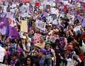 Cada año, miles de mujeres en México participan en distintas actividades conmemorativas para visibilizar la importancia de su papel en la sociedad. EFE/S. Gutierrez