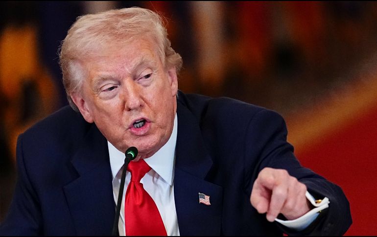 El Presidente de Estados Unidos, Donald Trump, aseguró que el conflicto con Irán se encuentra en una etapa cercana a su final. EFE/ARCHIVO