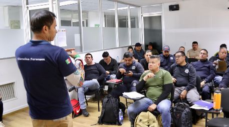 El programa busca mejorar las habilidades del personal operativo para detectar irregularidades en vehículos. CORTESÍA