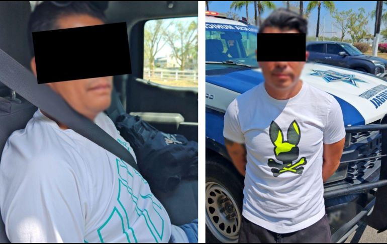 Víctor “N”, de 38 años, y Jaime “N”, de 41 años quedaron a disposición de la Fiscalía del Estado de Jalisco para determinar su situación legal. ESPECIAL