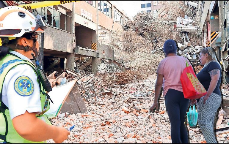 Esto dijeron las personas que experimentaron el derrumbe de un ediciió en la Ciudad de México. . SUN / Especial /ARMM
