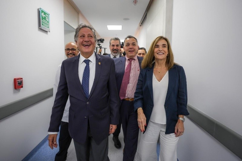 El Hospitalito Sur es “uno de los más grandes legados que dejaremos en la ciudad”: Juan José Frangie. EL INFORMADOR / A. NAVARRO&nbsp;