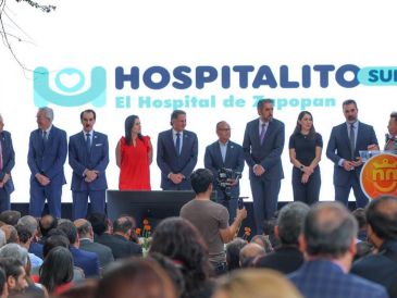 "Hace 79 años inició este proyecto que se creó para ayudar a la sociedad en materia de salud y aquel Hospitalito fue creciendo y dando más servicios”, expresó Pablo Lemus en la inauguración. EL INFORMADOR / A. NAVARRO