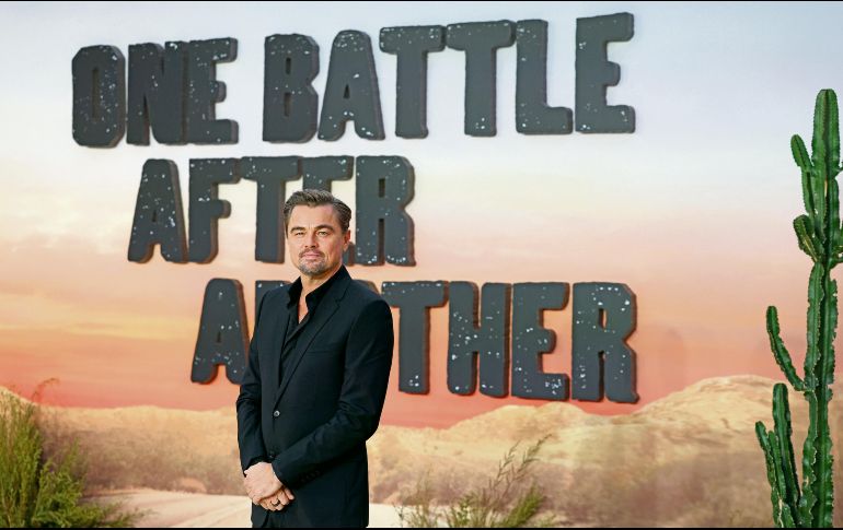 Leonardo DiCaprio asistió al estreno en Londres de “Una Batalla Tras Otra”, el 16 de septiembre de 2025. CORTESÍA