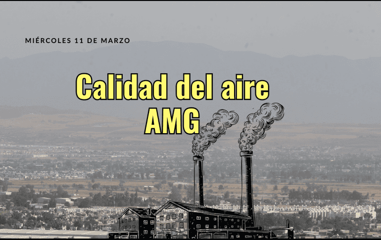 Este miércoles 11 de marzo SEMADET registra mala calidad de aire en la estación Las Pintas con 104 puntos IMECA. EL INFORMADOR / ARCHIVO