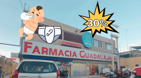 Hoy 11 de marzo en Farmacia Guadalajara hay 30% de descuento en productos de bebé y otras buenas ofertas. EL INFORMADOR / ARCHIVO
