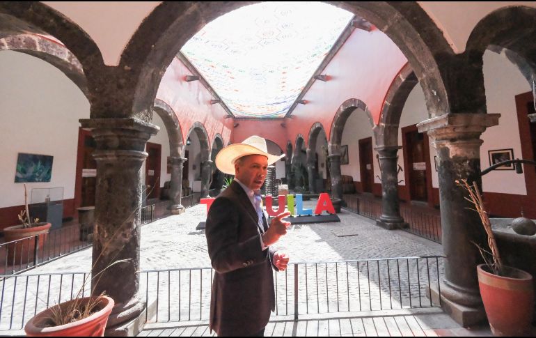 Autoridades estatales informaron que, tras recuperar el edificio, se trabajará de manera coordinada con la FGR y el INAH en un proyecto de remodelación y rehabilitación. ESPECIAL / Pablo Lemus