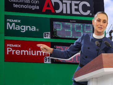 Este lunes, Sheinbaum aseguró durante su conferencia de prensa matutina que el precio de la gasolina no subiría en México. EL INFORMADOR / ARCHIVO