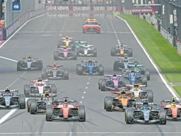La arrancada del GP de Australia hizo a muchos pilotos sentirse incómodos con sus autos. AFP