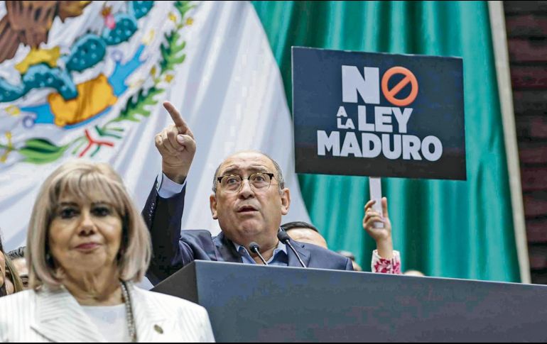 Legisladores se manifestaron en la Cámara durante la discusión. EL UNIVERSAL