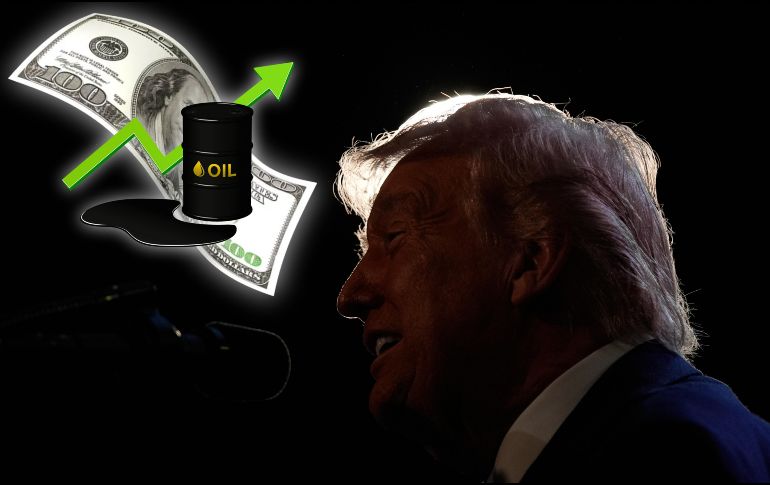 Trump utilizó una publicación a través de la red social Truth Social para mandar un mensaje respecto al aumento en el precio del petróleo y la situación de tensión con Irán. AP / ARCHIVO