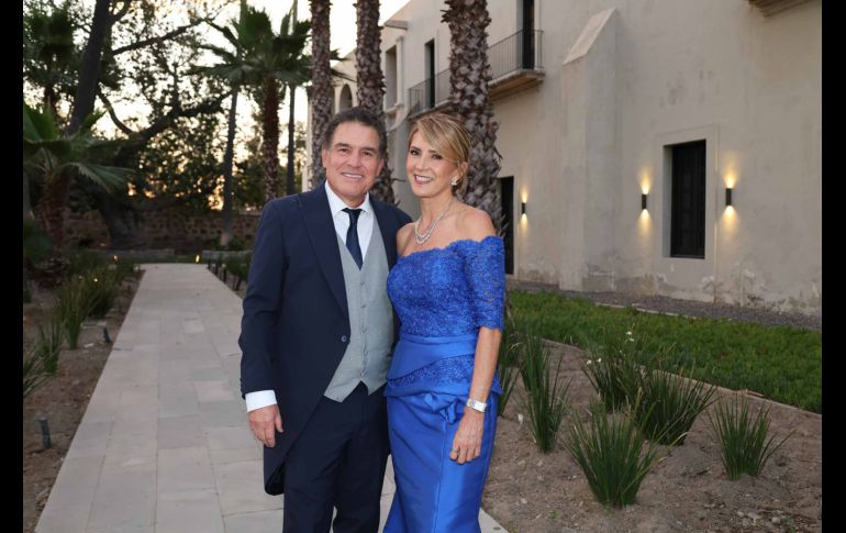 Eduardo Flores y Judith Loyo. GENTE BIEN JALISCO / E. Escamilla