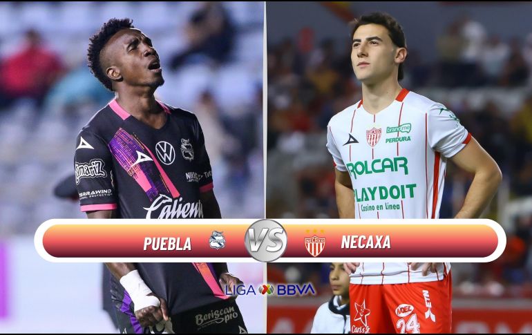 Puebla y Necaxa se enfrentarán este viernes como parte de la Jornada 11. ESPECIAL / IMAGO7 y CANVA