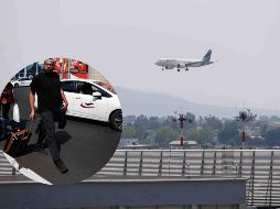 En 2023 ocurrió una situación similar, cuando los taxis de plataforma prácticamente desaparecieron del aeropuerto por un tiempo. ESPECIAL / SUN