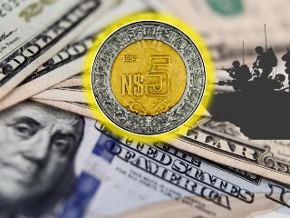 Peso mexicano resiente las jornadas de guerra en Irán en la cotización frente al dólar. EFE / ARCHIVO