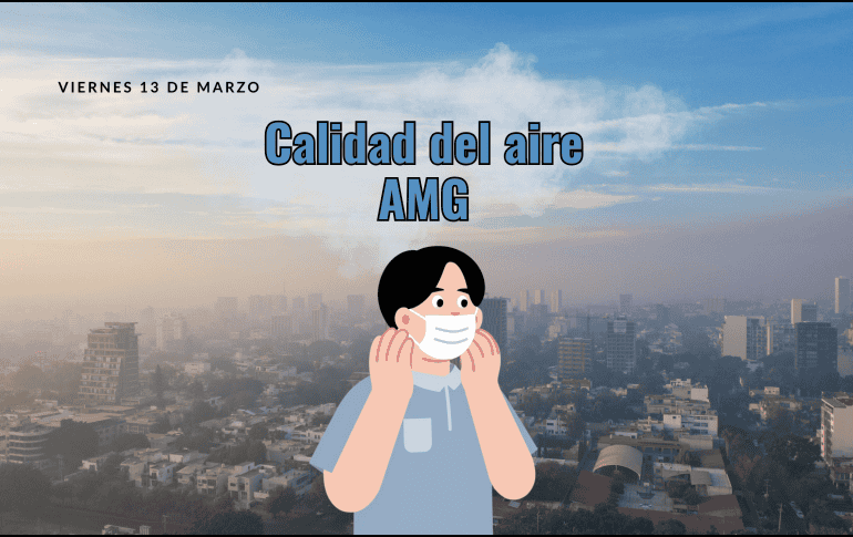 Este viernes 13 de marzo SEMADET registra mala calidad de aire en la estación Las Pintas con 109 puntos IMECA. EL INFORMADOR / ARCHIVO