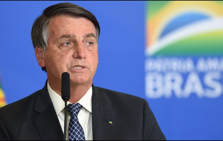 Esta es la primera salida de Jair Bolsonaro desde que comenzó a cumplir su condena por tentativa de golpe de Estado, en el Complejo Penitenciario de Papuda, el pasado 15 de enero. AFP / ARCHIVO