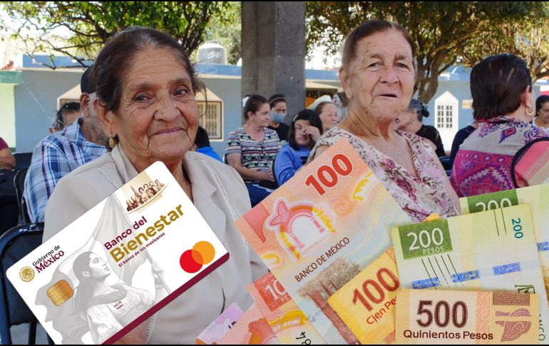 Para este 2026, la Secretaría del Bienestar incrementó los montos de las pensiones en comparación con el año anterior. ESPECIAL / Programas del Bienestar y CANVA