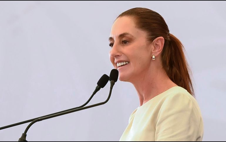 Las declaraciones de la presidenta se dan en medio de un nuevo intercambio de posturas con el gobierno estadounidense. EFE/ Presidencia de México.