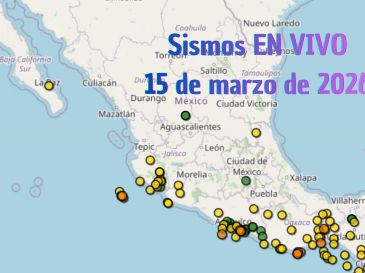 EN VIVO | Sismos en México | Domingo 15 de marzo. ESPECIAL / SSN