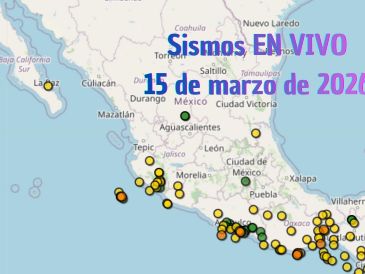 EN VIVO | Sismos en México | Domingo 15 de marzo. ESPECIAL / SSN
