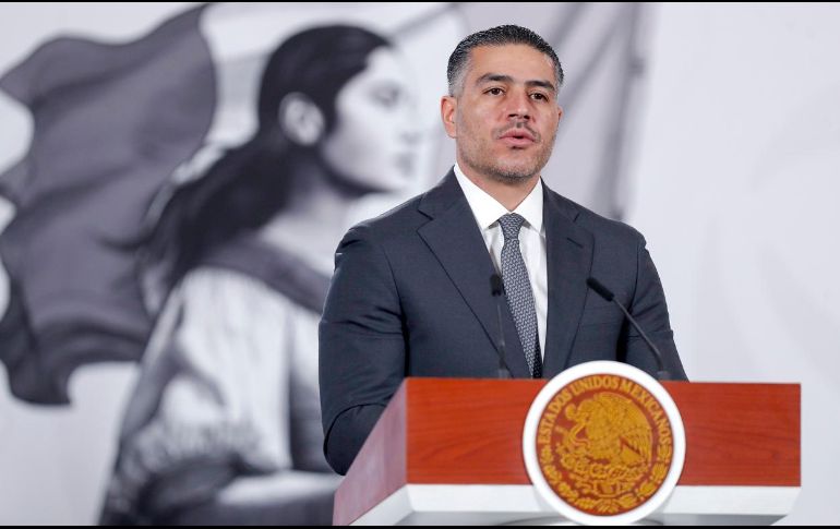Omar García Harfuch, secretario de Seguridad y Protección Ciudadana. EFE/I. Esquivel