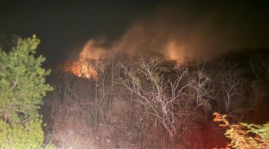 Debido a condiciones climáticas adversas y a lo escarpado del terreno, no se ha podido tener control en los incendios de Cabo Corrientes. ESPECIAL